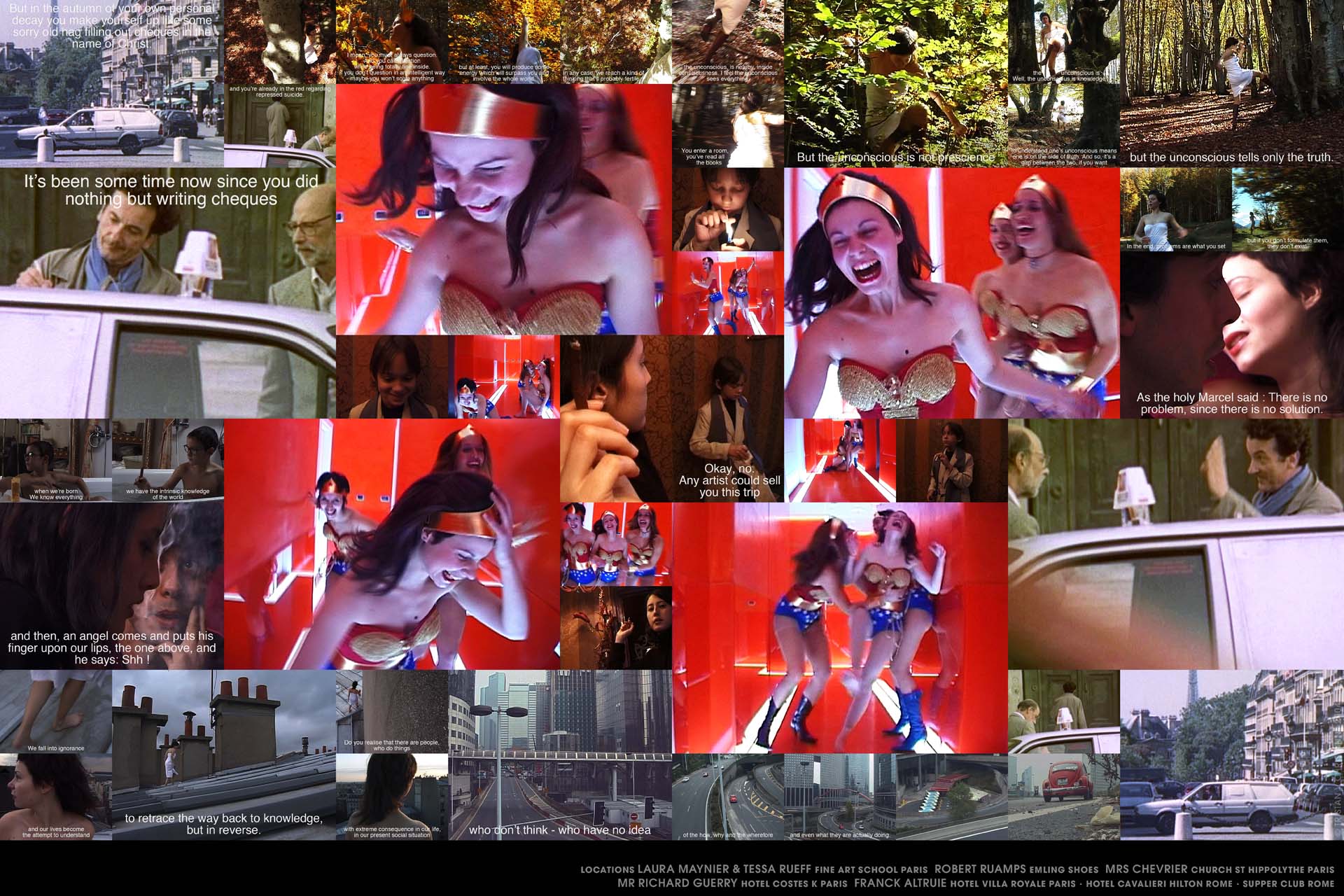 Tristan V Christann, Aux Grandes Pointures la Patrie Reconnaissante, To Large Size Shoes the Country Indebted, Bernard Marcade, Orlan, Stephanie Lupo